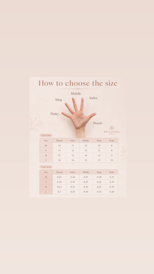 Amour | Handmade Mauve & Gold Press-On Almond Nails - Size Medium