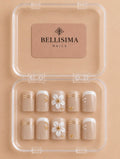 Ivory Pearl Handmade Press-On Nails Size-Medium
